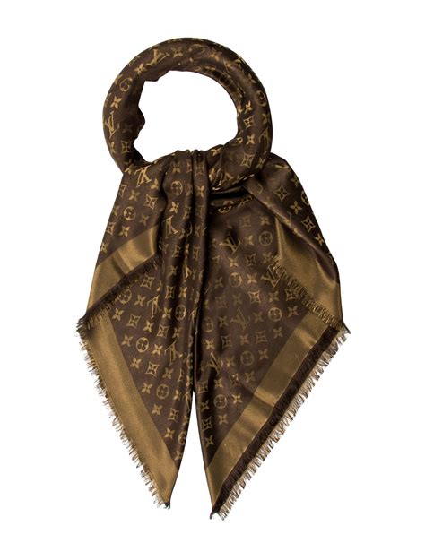 louis vuitton shawl shine|louis vuitton monogram shawl black.